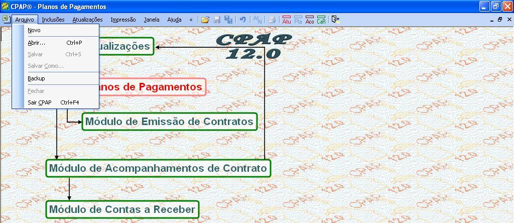 CPAP 12.0 em Excel 2003 ou 2002 (XP)